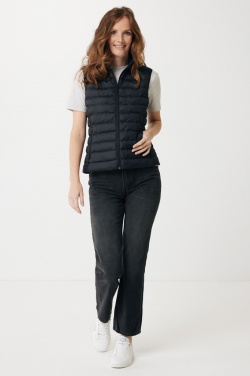 Logotrade Firmengeschenke das Foto: Iqoniq Meru Damen Bodywarmer aus recyceltem Polyester