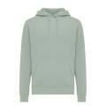 Iqoniq Rila Lightweight Hoodie aus recycelter Baumwolle, Eisberg grün