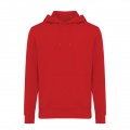 Iqoniq Rila Lightweight Hoodie aus recycelter Baumwolle, Rot