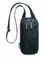 Crossbody-Smartphone-Tasche, Schwarz