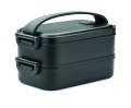 Lunchbox recyceltes  PP, Schwarz