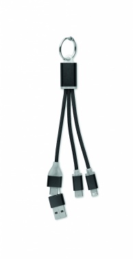 Logotrade Werbeartikel das Foto: 4in1 Ladekabel Typ-C