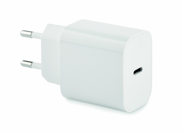 Logotrade Werbeartikel das Foto: 2-Port USB-Ladegerät