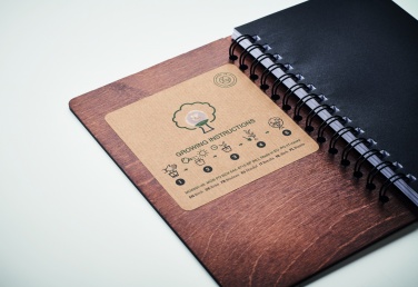 Logotrade Werbegeschenke das Foto: DIN A5 Notizbuch GROWBOOK™