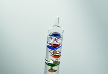 Logotrade werbemittel das Foto: Galileo Thermometer Glas 28cm