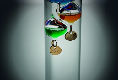 Logotrade Firmengeschenke das Foto: Galileo Thermometer Glas 28cm