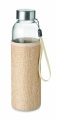 Trinkflasche Glas 500ml, Beige