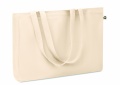 Recycelte Canvas-Tasche, Beige