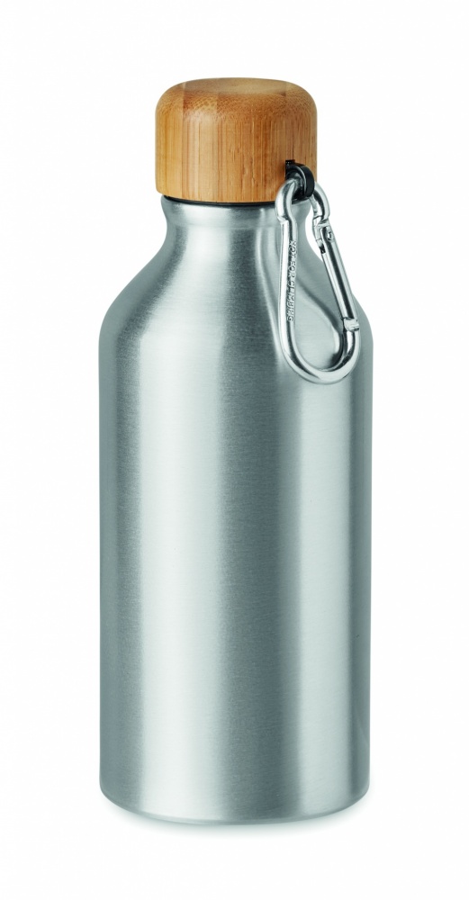 Logotrade Werbeartikel das Foto: Trinkflasche Aluminium 400 ml