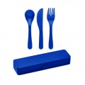 Besteck-Set PP, Blau