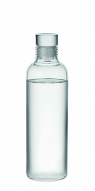 Logotrade Werbeartikel das Foto: Flasche Borosilikatglas 500 ml