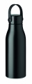 Trinkflasche Aluminium 650ml, Schwarz