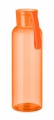 Trinkflasche Tritan 500ml, Transparent Orange