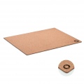 Tischset aus Kork, Beige