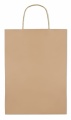 Papiertüte, groß 150 gr/m², Beige