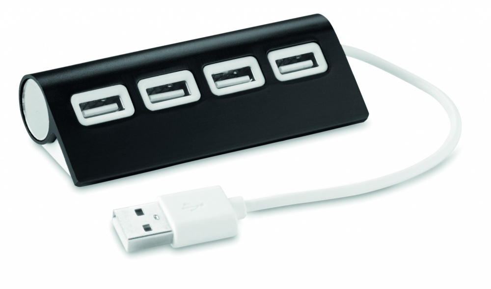 Logotrade Werbegeschenke das Foto: 4 Port USB Hub