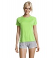 SPORTY DAMENT-SHIRT  140g, Apfelgrün