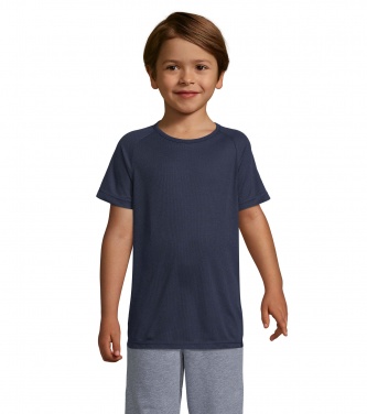 Logotrade Werbegeschenke das Foto: SPORTY KINDERT-SHIRT 140g