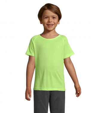 Logotrade werbemittel das Foto: SPORTY KINDERT-SHIRT 140g