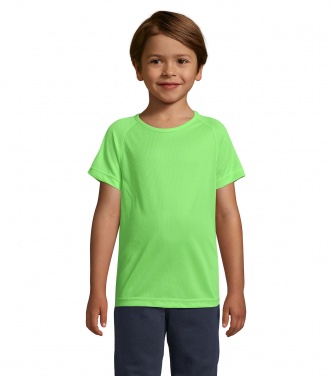 Logotrade Werbegeschenke das Foto: SPORTY KINDERT-SHIRT 140g