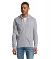 STONE UNI HOODIE 260g, Grau Melange 2