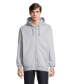 CARTER Full Zip   Hoodie, Grau Melange 2