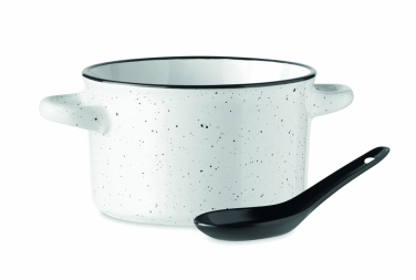 Logotrade Werbegeschenke das Foto: Vintage-Bowl Keramik 550 ml