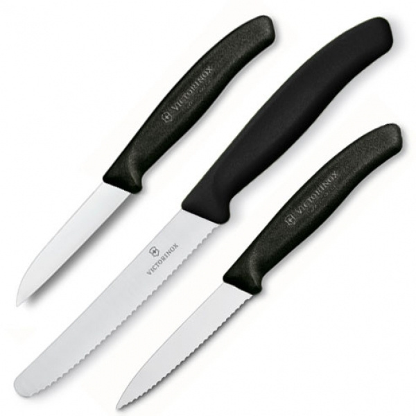 Logotrade Logogeschenke das Foto: 3er-Set SwissClassic Messer Victorinox