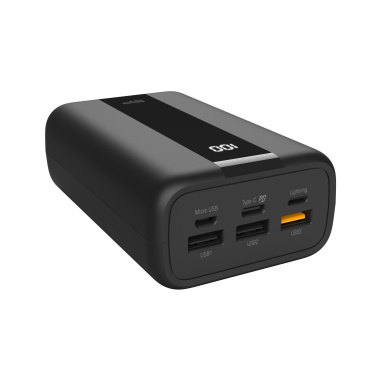 Logotrade Werbegeschenke das Foto: POWERBANK SILIKON POWER QX55 30000 MAH