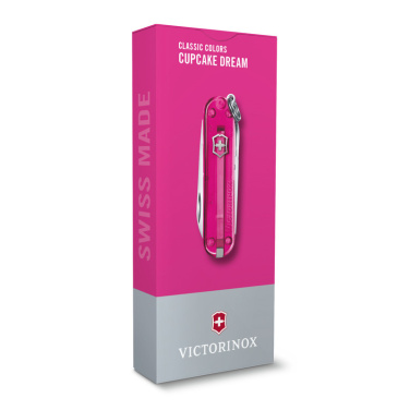 Logotrade Werbegeschenke das Foto: Taschenmesser Classic SD transparent Victorinox