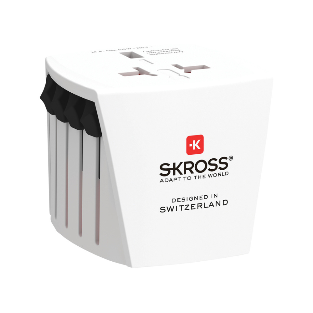 Logotrade Geschäftsgeschenke das Foto: SKROSS World Travel Adapter MUV Micro