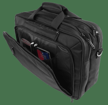 Logotrade Werbegeschenke das Foto: 2in1 Laptoptasche - Rucksack  54813500