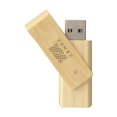 Logotrade Logogeschenke das Foto: USB Waya Bamboo 64 GB