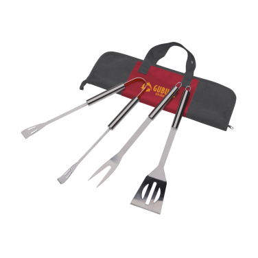 Logotrade Logogeschenke das Foto: BBQ-Kit-Set