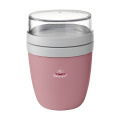 Mepal Lunchpot Ellipse 500 ml Lebensmittelbehälter, nordisches Rosa