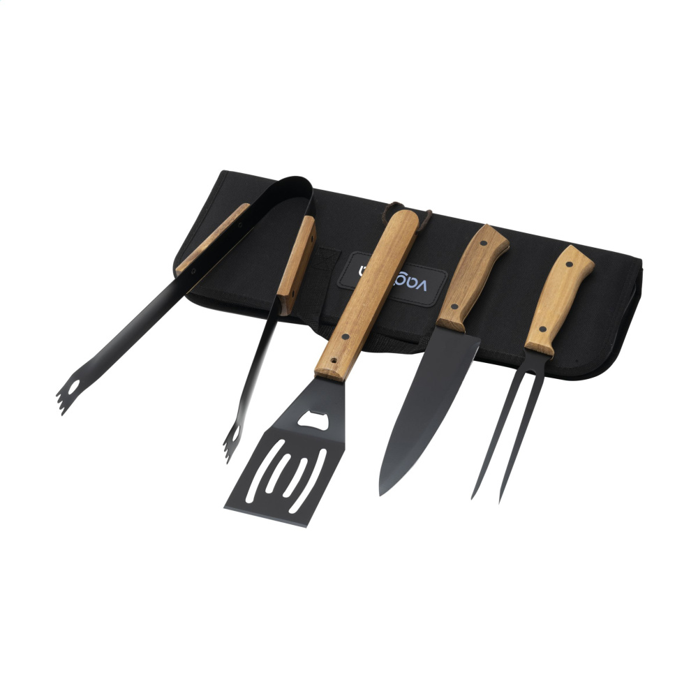 Logotrade Werbegeschenke das Foto: Asado BBQ-Set Grillset