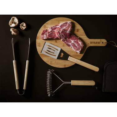 Logotrade Werbegeschenke das Foto: Verano BBQ-Set Grillset