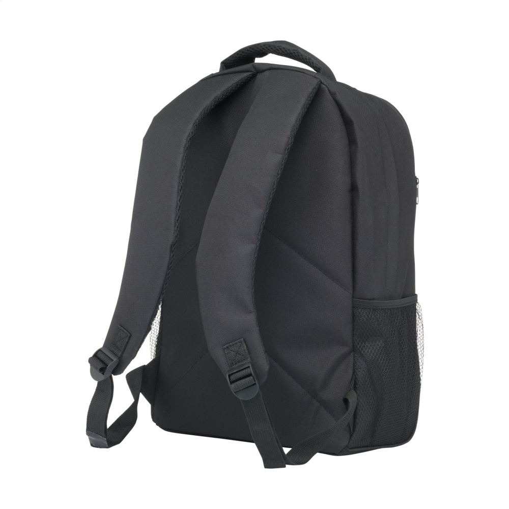 Logotrade Logogeschenke das Foto: Flashline GRS RPET Laptop-Rucksack