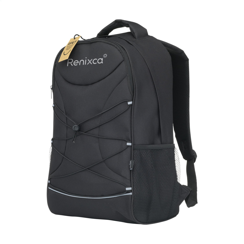 Logotrade Werbeartikel das Foto: Flashline GRS RPET Laptop-Rucksack