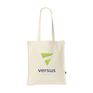 Logotrade Werbeartikel das Foto: Solide Tasche aus GRS Recycling-Canvas (340 g/m²)