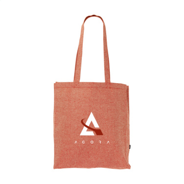 Logotrade Geschäftsgeschenke das Foto: Melange Shopper GRS Recycling-Canvas (280 g/m²) Tasche