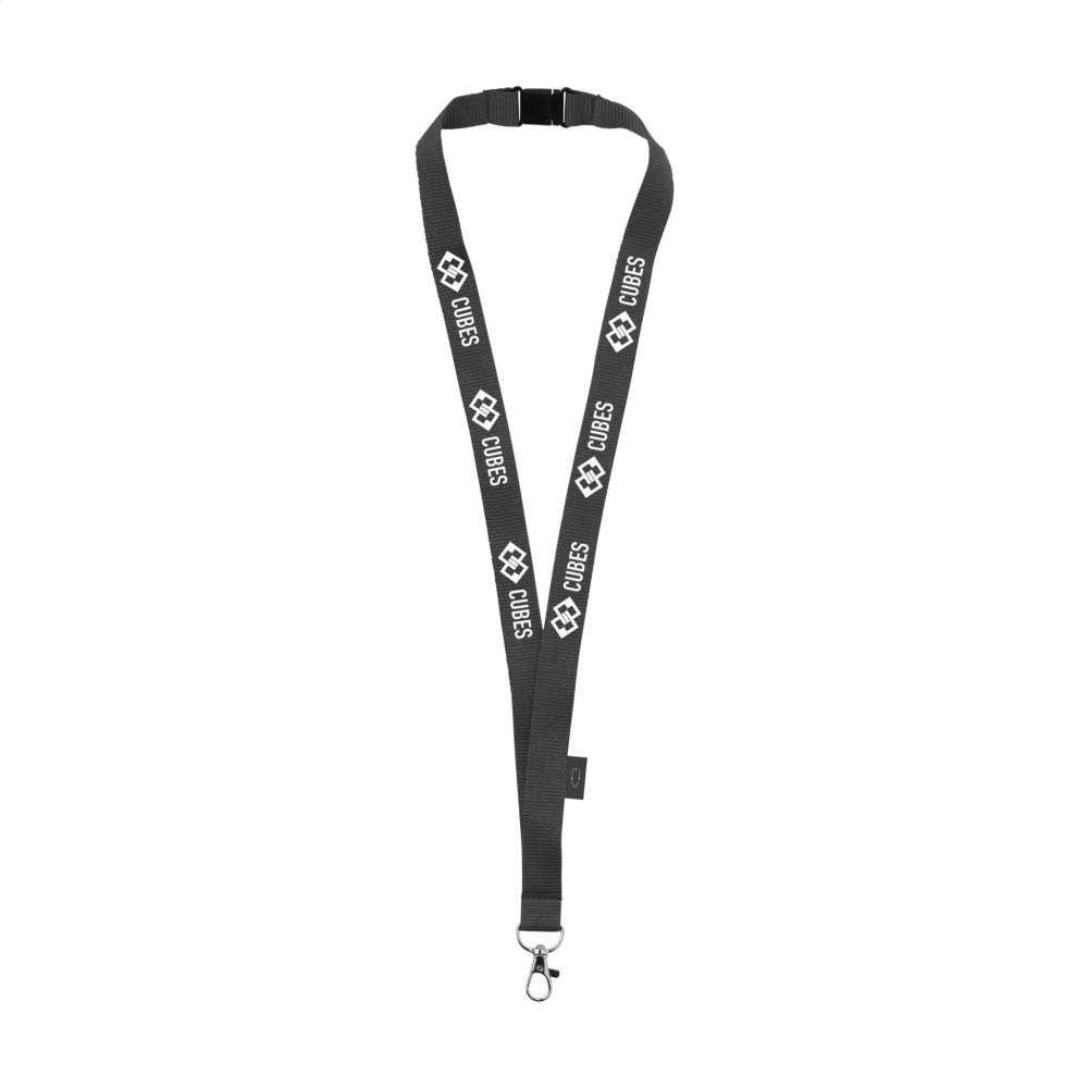 Logotrade Werbeartikel das Foto: Sicherheits-Lanyard RPET 2 cm