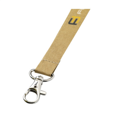 Logotrade Werbeartikel das Foto: Lanyard Papier 1,5 cm Schlüsselband