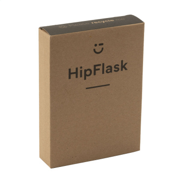 Logotrade Werbeartikel das Foto: Hipflask Bamboo 200 ml Trinkflasche