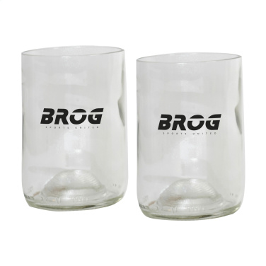 Logotrade Werbeartikel das Foto: Rebottled® Tumbler 2er-Set Trinkglas