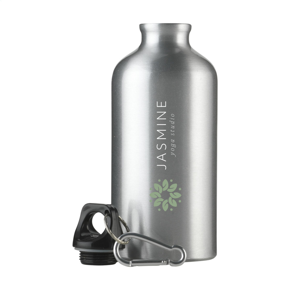 Logotrade Firmengeschenke das Foto: AluMini GRS Recycled 500 ml Wasserflasche