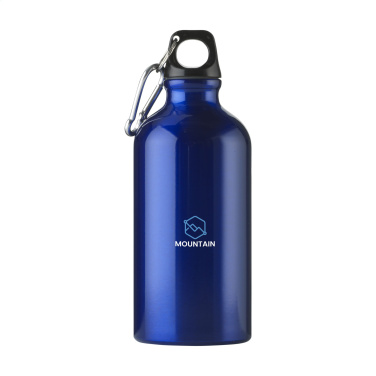 Logotrade Werbegeschenke das Foto: AluMini GRS Recycled 500 ml Wasserflasche