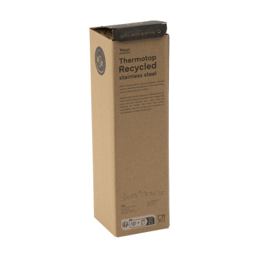 Logotrade Werbegeschenke das Foto: Thermotop Midi RCS Recycled Steel 500 ml Thermoflasche