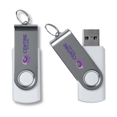 Logotrade Geschäftsgeschenke das Foto: USB Twist ab Lager 32 GB