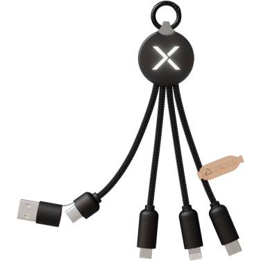 Logotrade Werbegeschenke das Foto: SCX.design C14 15W 5-in-1 Ladekabel